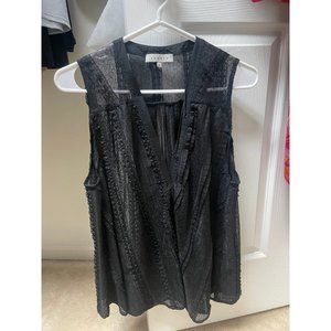 Sandro lace sleeveless top 3